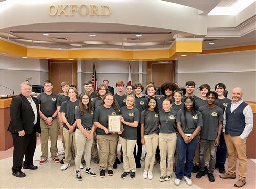  OHS Greenpower team honored with Big O Racing Day by mayor